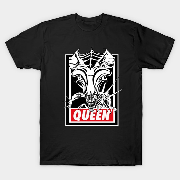 Queen T-Shirt by Samiel